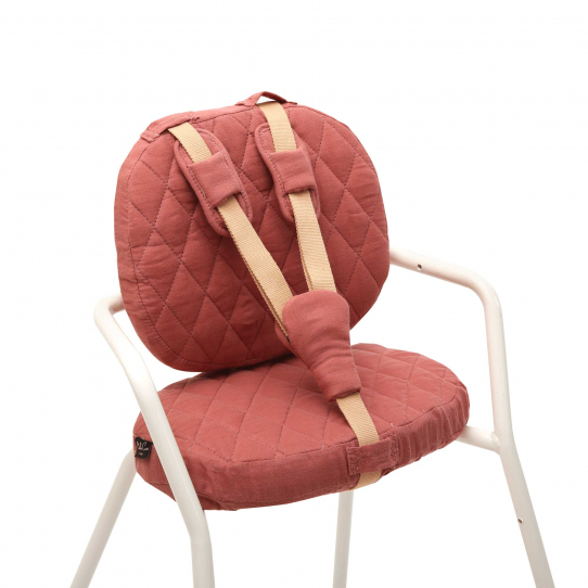 Coussins pour chaise haute Tibu - Bois de rose