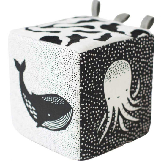Cube en tissu - Ocean