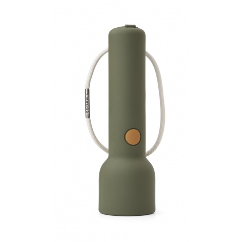Lampe torche Gry - Army et golden caramel