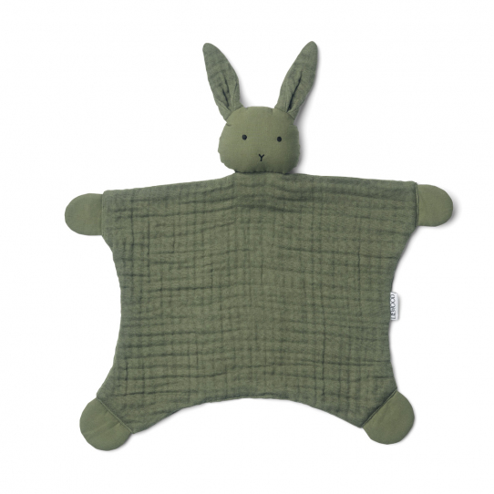 Doudou Addison - Lapin vert faune
