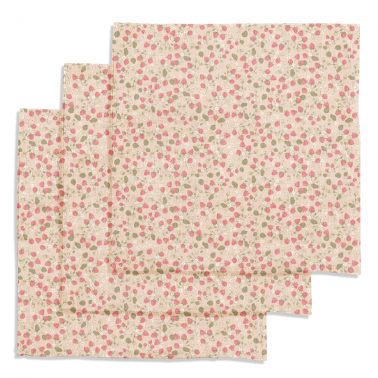 Lange x 3 - Fraise