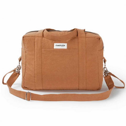 Rive Droite Paris Sac langer Darcy Camel Petit Sixi me
