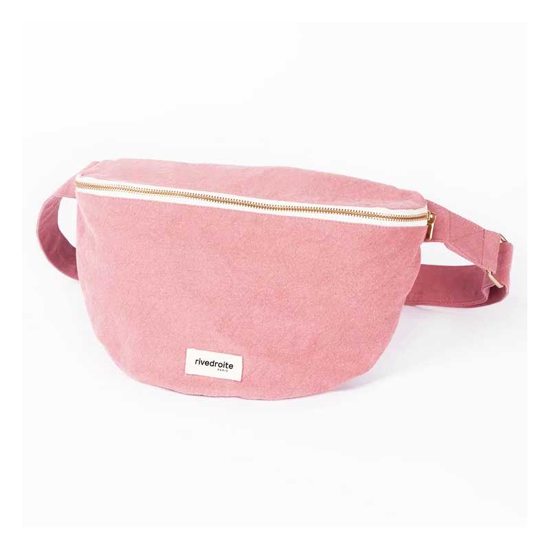 Rive Droite Paris Sac Banane XL Custine Bois de rose Petit sixi me