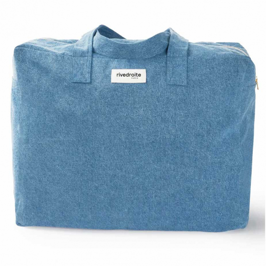 Sac week-end Elzevir - Denim clair
