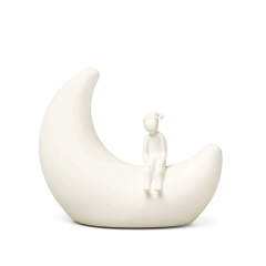 Veilleuse Clair de lune - Blanc cassé