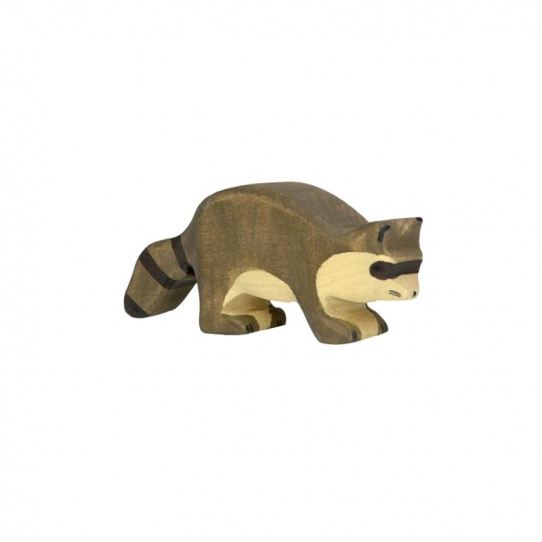 Raton laveur en bois