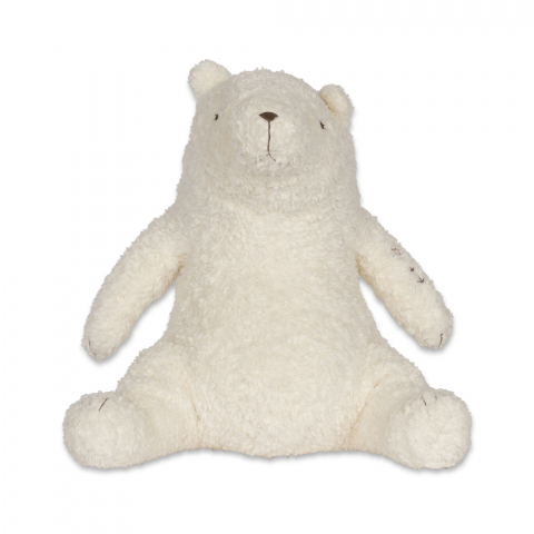 Grande peluche ours gris BLANCHE PORTE