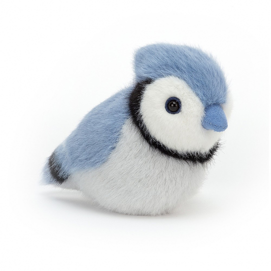 Peluche oiseau Geai bleu