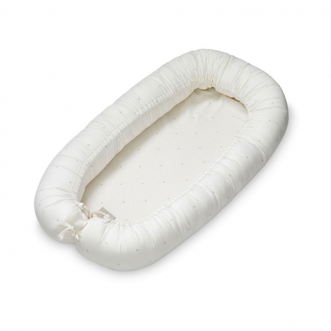 Cam Cam Copenhagen Nid Bebe Creme A Pois Petit Sixieme