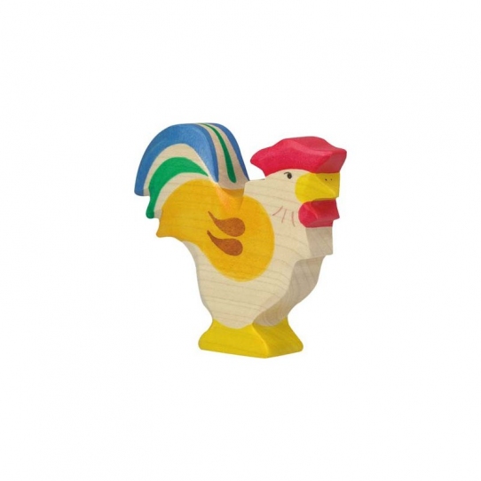 Coq en bois
