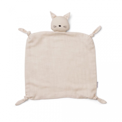 Doudou Lange - Chat beige