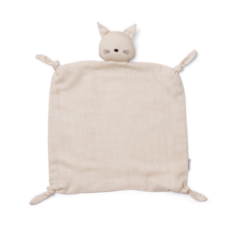 Liewood - Doudou Lange Agnete Chat beige beauty - Petit Sixième