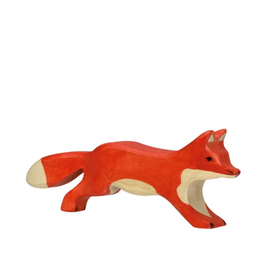 Renard en bois