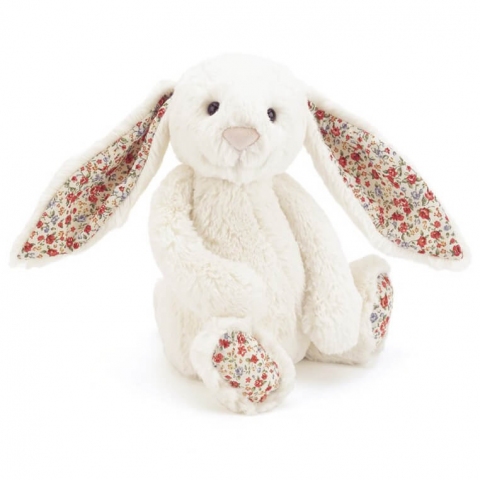 Douce au toucher Léopard oreilles de lapin, Rose/blanc 