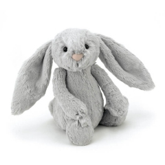 Doudou Lapin - Bashful Silver 31 cm