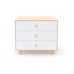 Commode Merlin Sparrow 3 tiroirs - Blanche