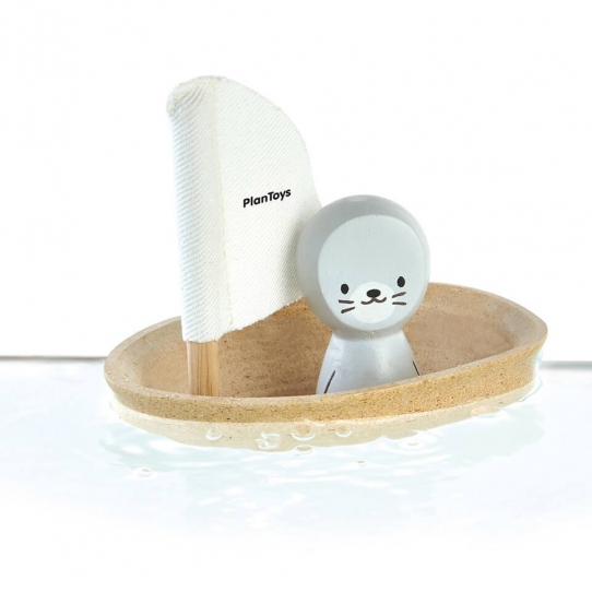 Jouet de Bain Bateau Phoque