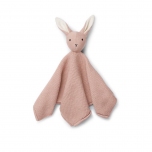 Doudou Lapin Maille - Rose
