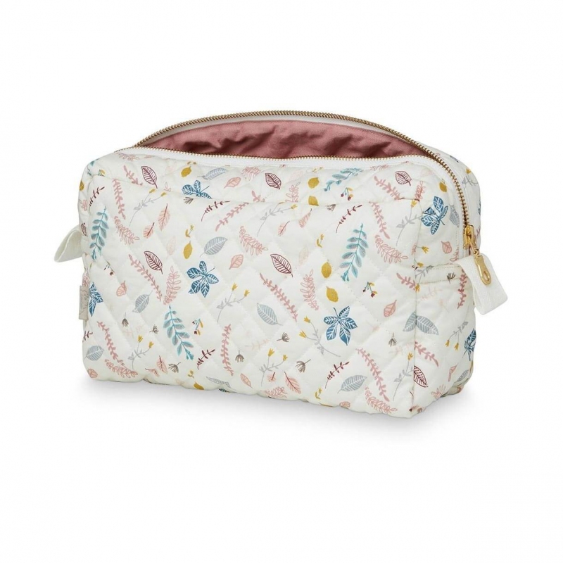 Cam Cam Copenhagen Trousse De Toilette Pressed Leaves Rose Petit Sixieme