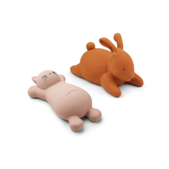 Jouet pour le bain x2 Chat - Rose