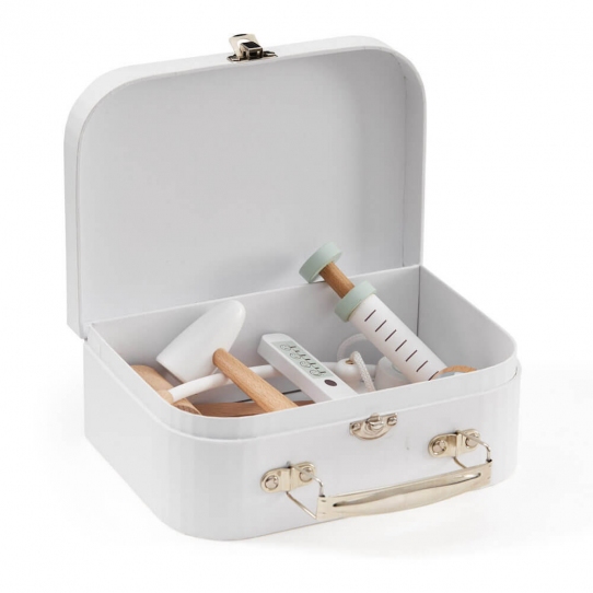 Valise de docteur en bois