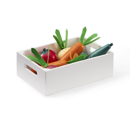 Caisse de légumes en bois