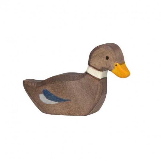 Cane nageant en bois