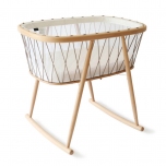 Berceau et matelas Kumi - Hazelnut