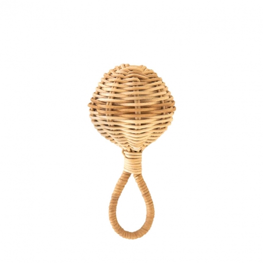 Hochet en rotin - Naturel