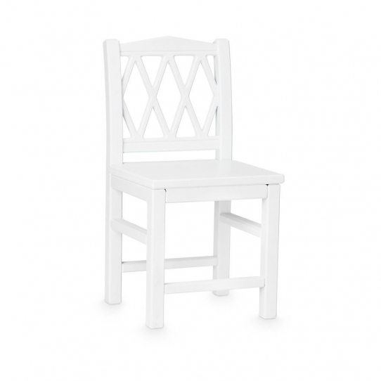 Chaise enfant Harlequin - Blanc