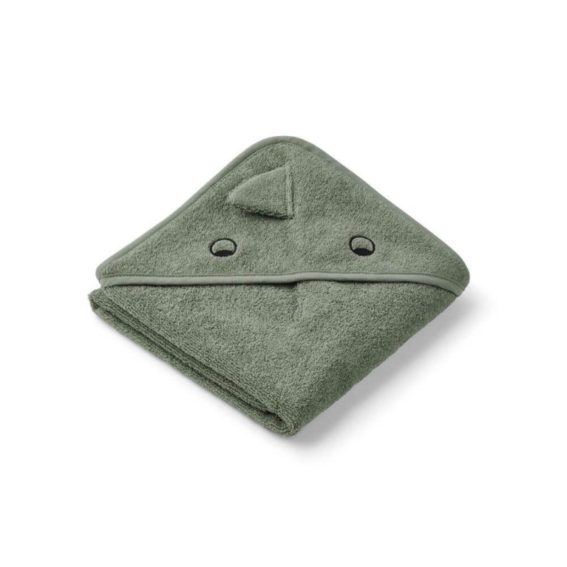 Liewood Cape De Bain Bebe Albert Dino Kaki Petit Sixieme Liewood Cape De Bain Bebe Albert Dino Kaki Petit Sixieme