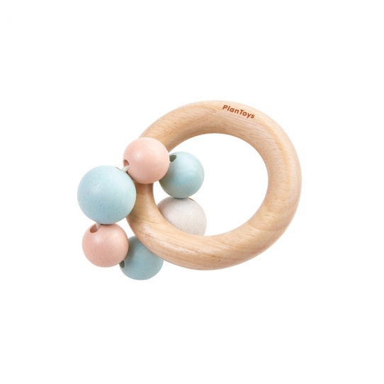 Hochet Perles pastel