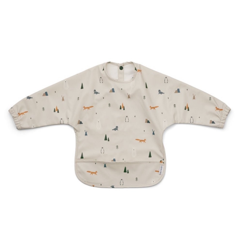 Liewood Bavoir Integral Merle Arctic Mix Petit Sixieme