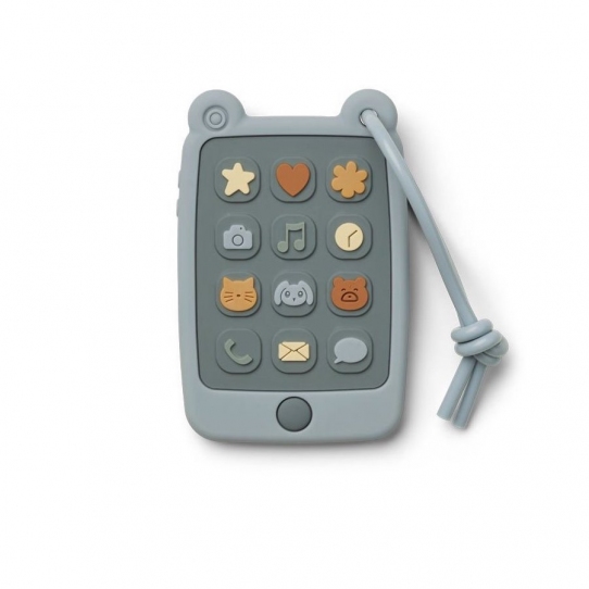 Téléphone en silicone - Bleu