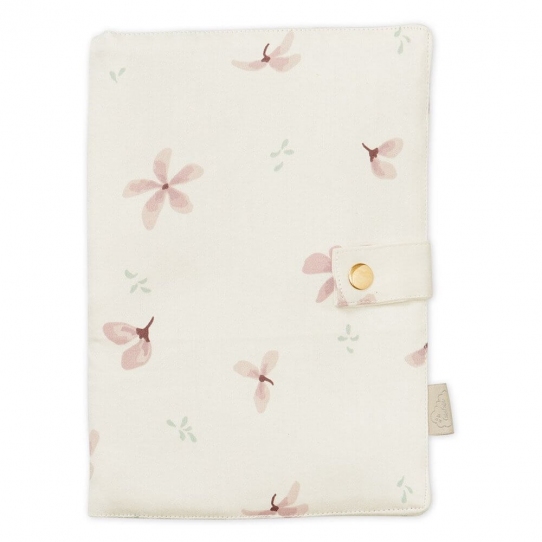 Protège carnet de santé Windflower Beige