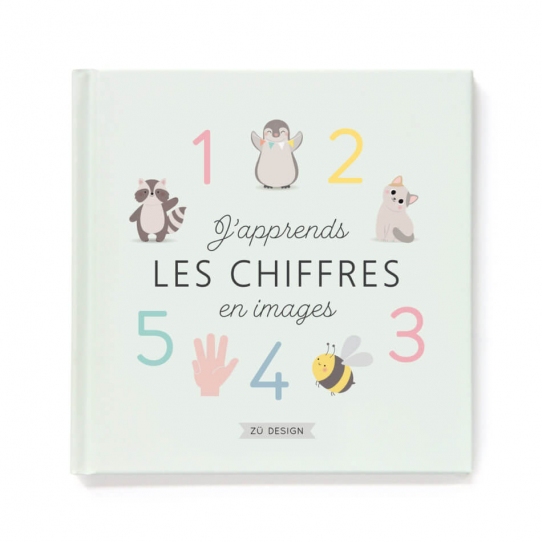 Livre J'apprend les chiffres en images