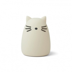 Veilleuse rechargeable Winston - Chat beige