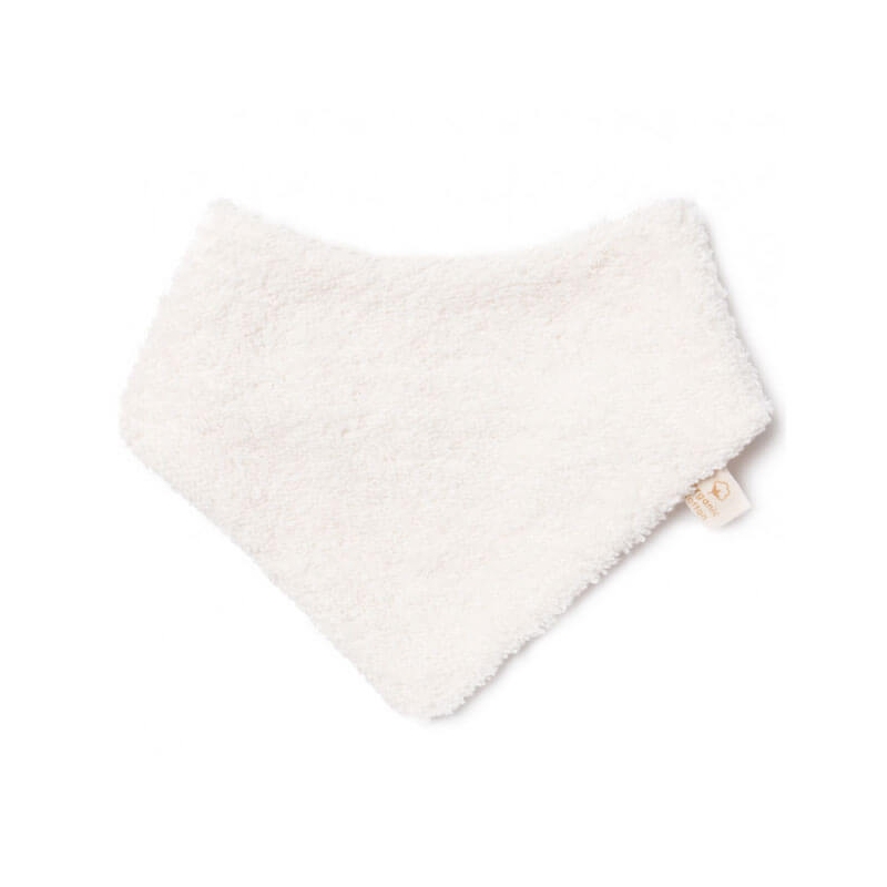 Nobodinoz - Bavoir Bandana nouveau-né So cute Blanc ...