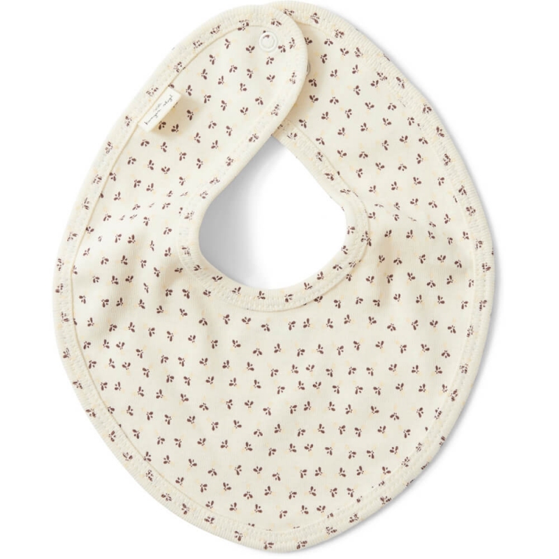 Grand bavoir enfant - beige ourson