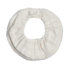 Bavoir bébé Ruffle - Natural