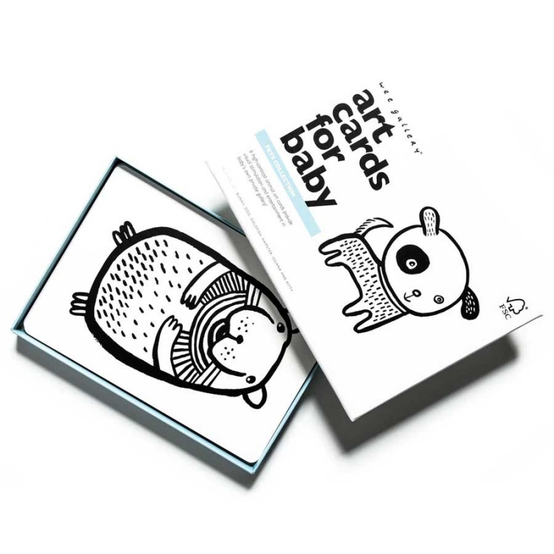 Wee Gallery Cartes D Eveil Pour Bebe Pets Collection Petit Sixieme