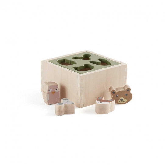 Cube avec formes à encastrer Edvin