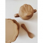 Vaisselle en silicone - Coquillage Terracotta