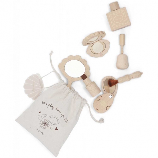 Set de maquillage en bois