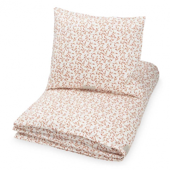 Cam Cam Parure De Lit 140x200 Caramel Leaves Petit Sixieme