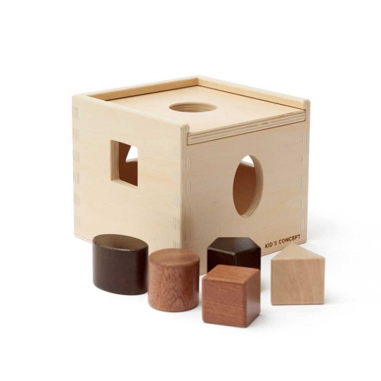 Cube avec formes à encastrer Néo