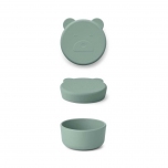 Boîte en silicone Carrie 8,3 cm - Ours peppermint