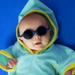 Lunettes de soleil bébé Diabola 0-1 an - Bleu denim