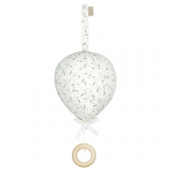 Mobile musical ballon - Green leaves