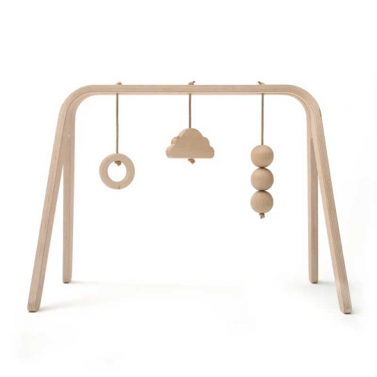 Arche d'éveil Naho avec jouets en bois